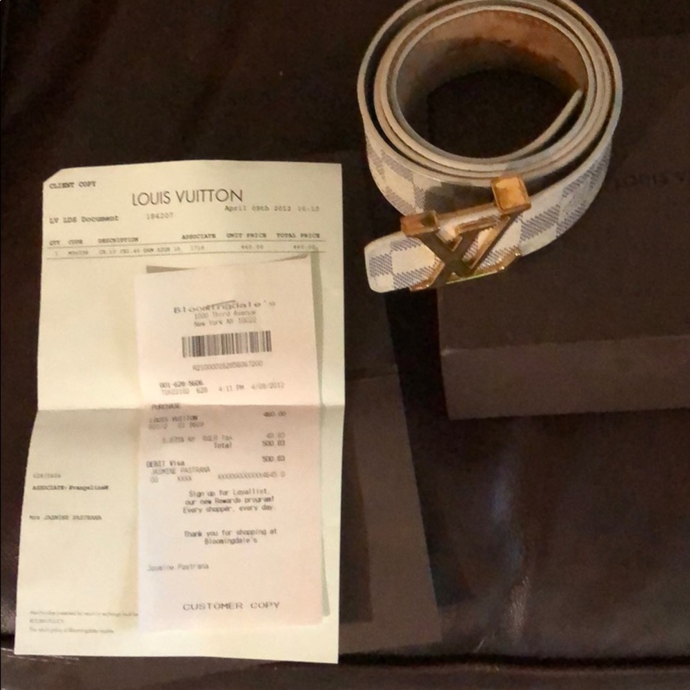 Louis Vuitton belt